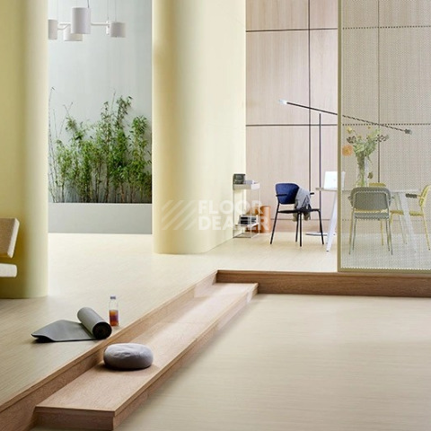 Forbo Marmoleum Striato Textura 5255 desert sand фото 3 | FLOORDEALER